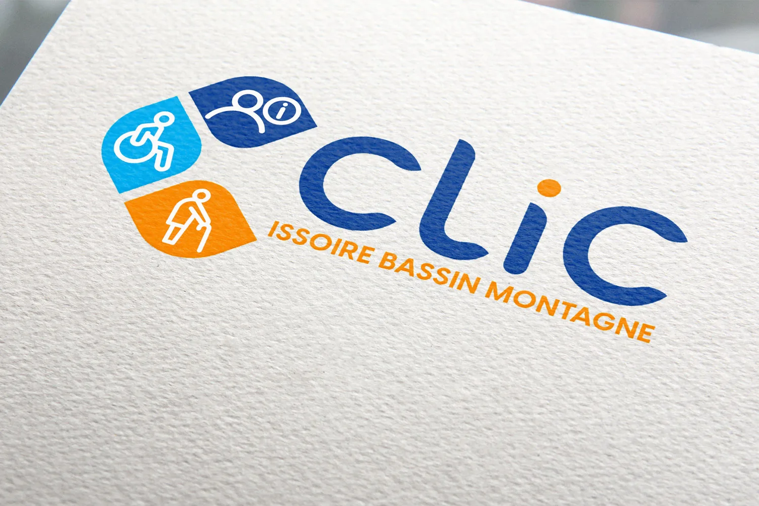 Création du logo du CLIC 63 Issoire Bassin Montagne