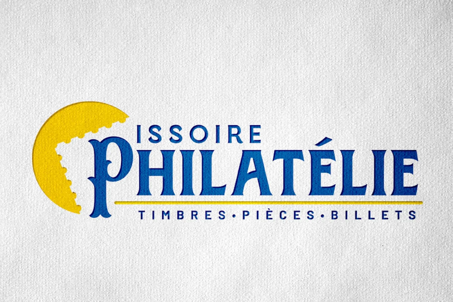 Refonte du logo et de la charte graphique d'Issoire Philatélie