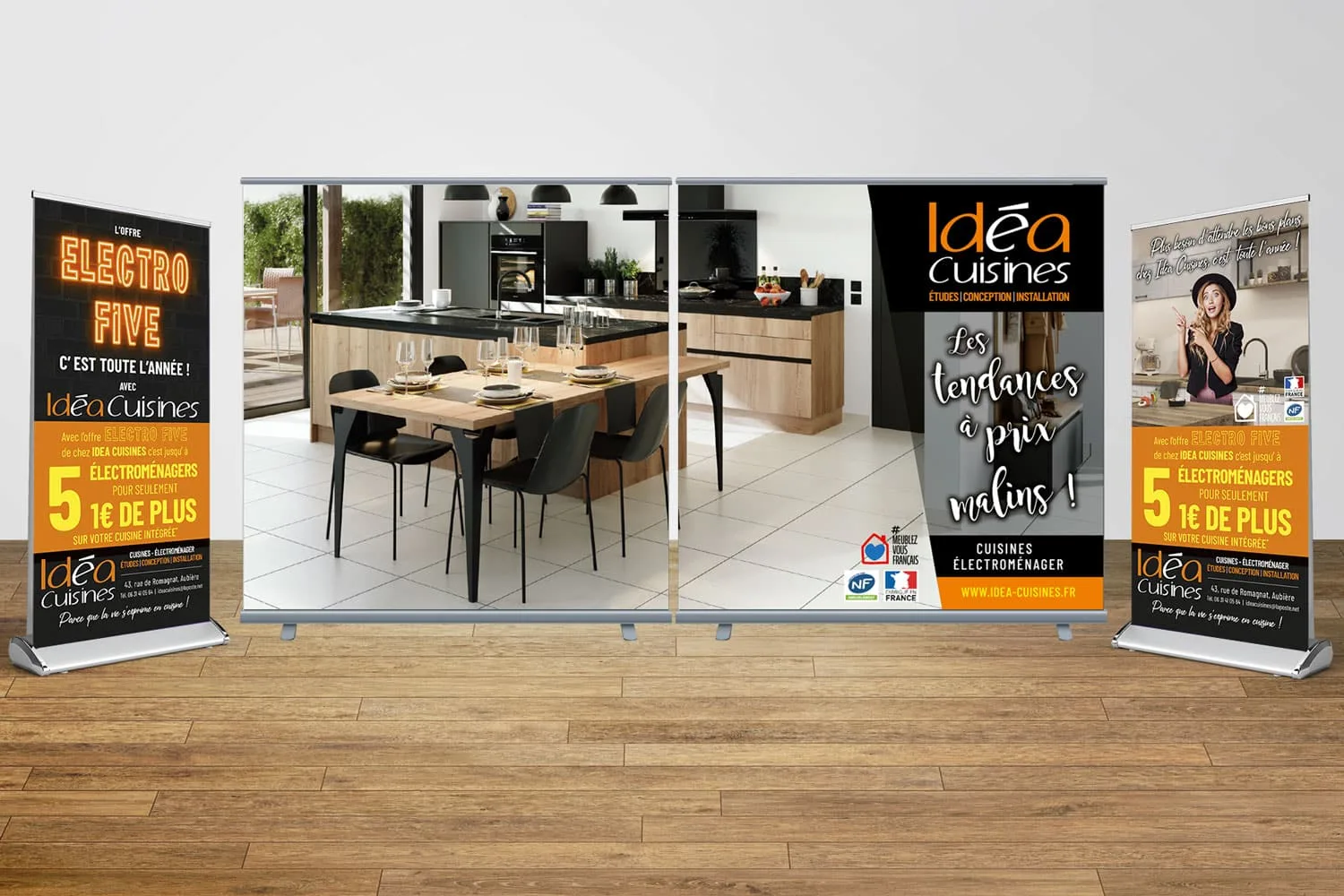 roll-up stand Idea Cuisines