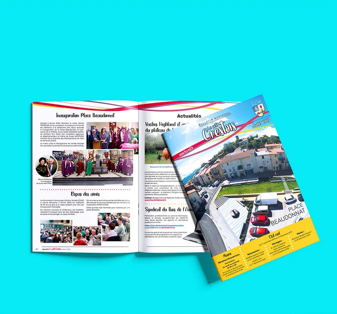 catalogue-et-brochure-professionnels Catalogue et brochure en Auvergne, à Issoire - Design et impression par Creartwork Communication
